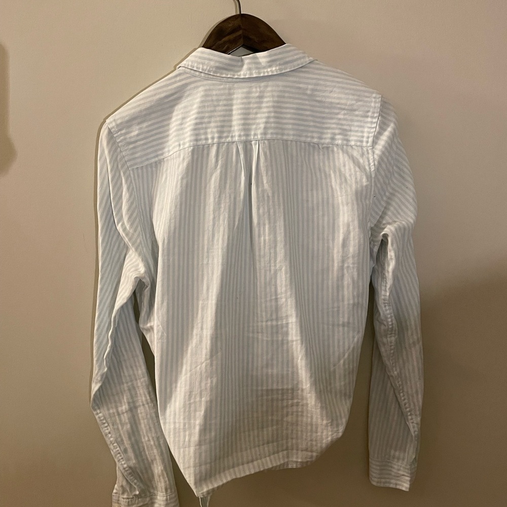 LEVIS STRIPE BUTTON DOWN SIZE LG - Picture 4 of 4